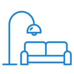 Energy efficient LED lighting in designated common areas